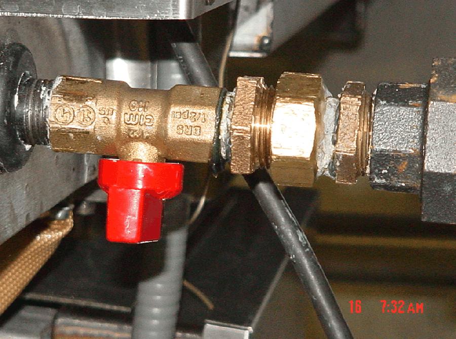 It may take several minutes to move the pan to the desired position, but the operation can be speeded up by substituting a reversible drill with a ¼ inch hexagonal driver bit in place of the tool. b. To Turn Off Pan (1) Set the thermostat to "OFF".