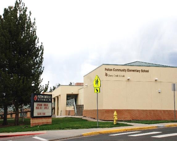 Polton Community Elementary School 2985 South Oakland Street Aurora, Colorado 80014 Year Opened 1972 Current Square Footage 70,715 Site Acreage 8.04 polton.cherrycreekschools.