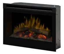 Plug-in Firebox Features Plug-in Fireboxes Flame A blend of technology, artistry and craftsmanship the patented Dimplex flame technology creates the illusion of a true fire.
