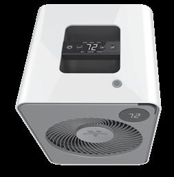CONTROLS THERMOSTAT -/+ POWER ON/OFF MODE High Heat (1500 watts) Low Heat (750 watts) or Fan Only TIMER This heater has a dual display feature and both displays are synced.
