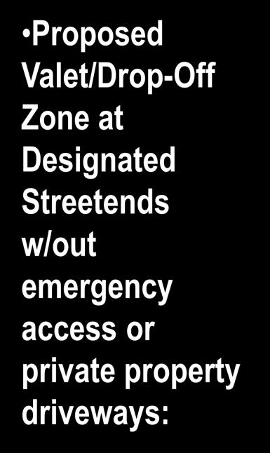 emergency access or private property driveways: OPTION 2: