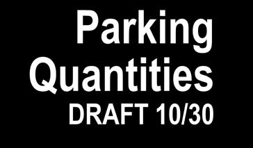 Parking Quantities DRAFT 10/30 Street Name New Mexico St. New Hampshire St. Lee St. Scott St. Missouri St. Coolidge St. Harding St. Wilson St. Carolina St. Taft St. Roosevelt St. Nevada St.