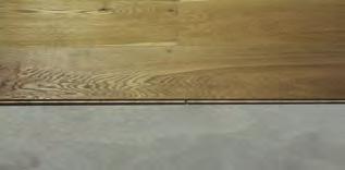 FLOOR COVERINGS continued ENGINEERED TIMBER Fixing engineered timber over LoPro Max Engineered timber floors are generally glued/butt-jointed and free-floated over the surface of the LoPro QuickSet