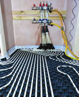 INITIAL DESIGN CONSIDERATIONS MANIFOLD POSITIONS Careful consideration of manifold(s) positioning before production of the UFH CAD will aid a fast and trouble-free installation.
