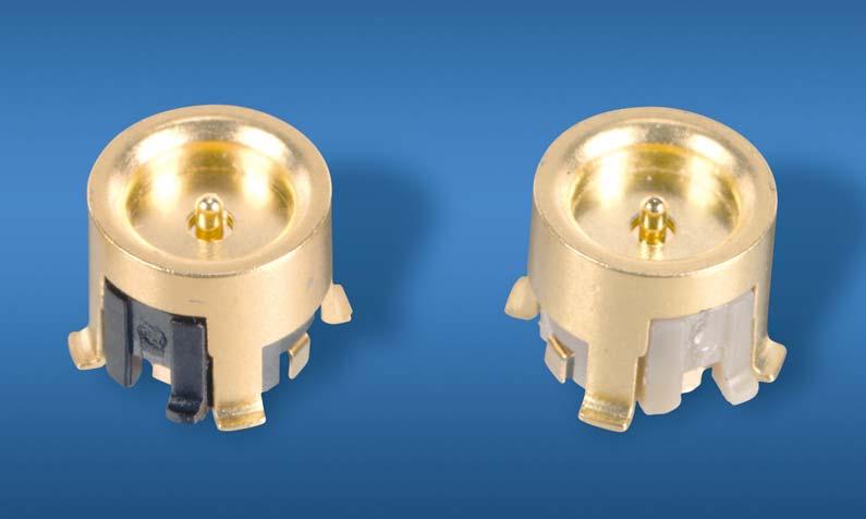 This 3 connector types offer in addition an ESD protection which means that as long as the PCB connector is not connected to a test connector or a cable connector, the center contact actuating the