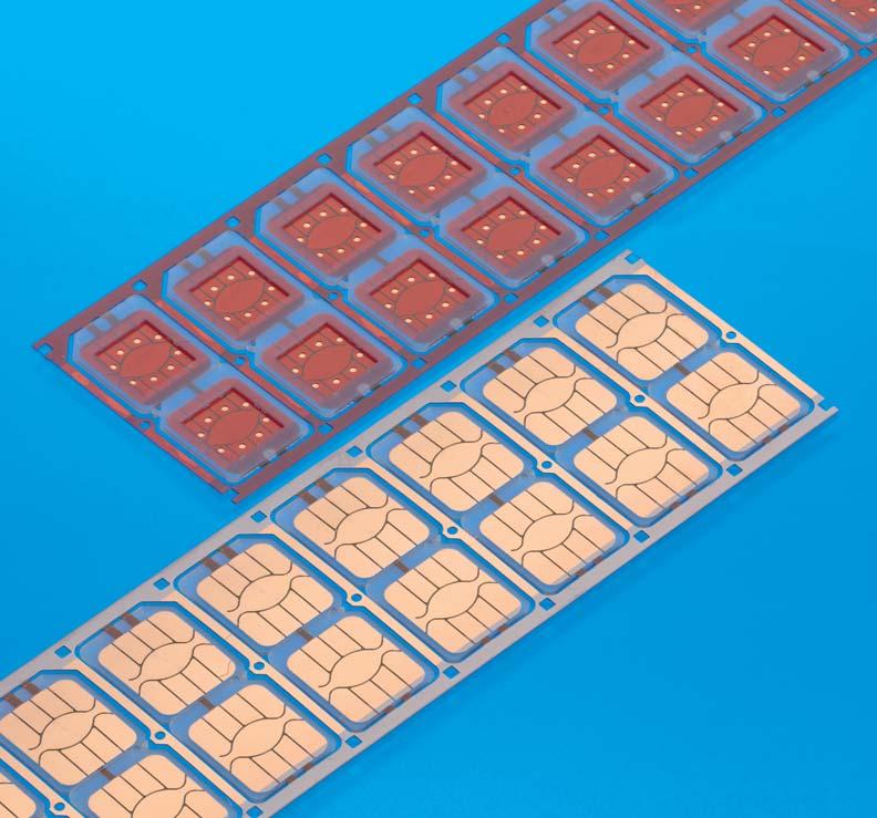 Key Microelectronic can be made on semi final packaging, no module out cutting and embedding operation. Lower risk and process time improvement.