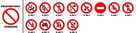 Safety signs: colours Safety sign is made with two colours: safety colour tell us the purpose