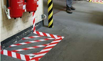 Safety signs: colours Markings for dangerous zones: safety