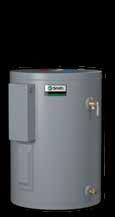 COMMERCIAL ELECTRIC DEN/DEL ELECTRIC DURA-POWER Glasslined Tank Thirteen sizes, 6 thru 119 gallon capacity. Tank interior is coated with glass specially designed by A. O. Smith for water heater use.