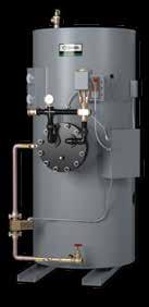 HOT WATER GENERATOR STEAM OR BOILER HOT WATER HWG GENERATOR SYSTEMS All HWG Systems are Fiberglass Insulated and Jacketed Integral Bronze Circulator Pump Both Steam and Boiler Water Units are Custom