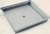 Sanitary Ware Olympic Shower Trays Manufactured from 16swg 304 grade stainless steel with all