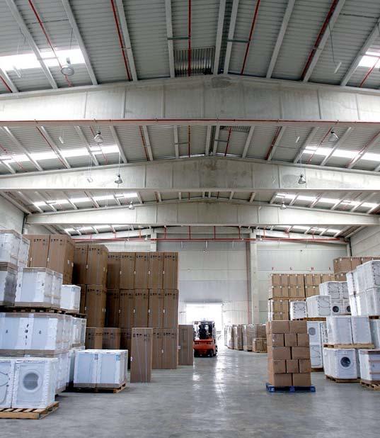 The company carries out various storage and handling activities from this centre for all types of merchandise, specially merchandise in bonded warehouses, tax deposits, and other types of customs