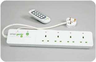 appliances. Each socket can be individually controlled or switched en-block.