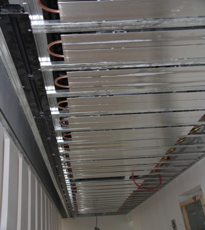 RADIANT INSTALLATIONS Ceiling cooling