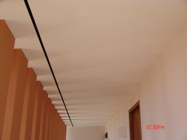000m 2 ceiling cooling surfase (South