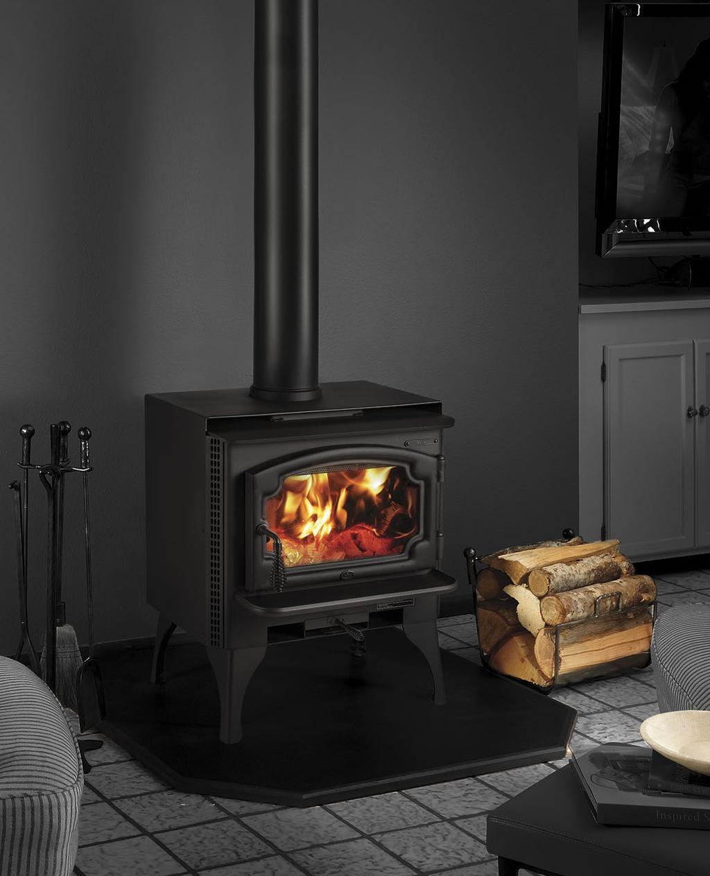 05 cubic metre firebox is larger than most other small stoves, so it offers longer burn times with less reloading.