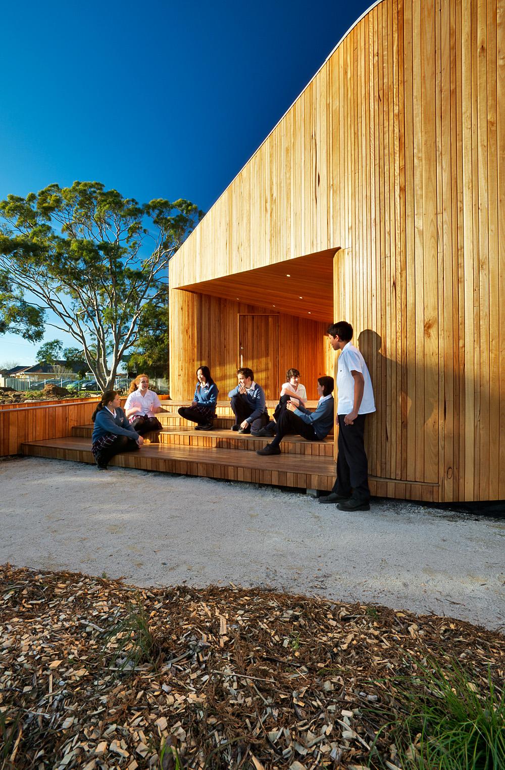 A Sustainable Campus Community Environment: The building is a key part of the school s desire to create a sustainable campus and change the behaviours of students, staff and the wider community in