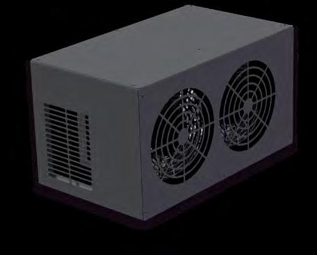 Need a DC/DC converter to change vehicle voltage to Air Distribution and Control Panel Battery-Operated DBC-100 condenser and compressor unit is paired with Vertical Grande evaporator Suggested
