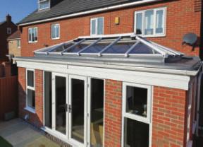 Fascia version Parapet version For those wanting style - with a flat roof element all round to