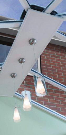 With LivinLIGHT from Ultraframe there is no restriction to the style of light that can be fitted in your conservatory,