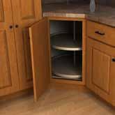 Cabinet Features Organization and countertop space are key to every working kitchen.