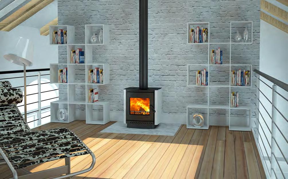 OSCAR is a stylish modern unit, and the pre-set air control takes the guess work out of getting the best performance from your fire.