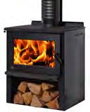 Mon te The MONTE Wood Burner has a fresh, modern design combined with a convenient cook-top. There are 3 options in the MONTE range.