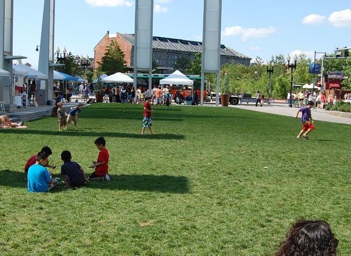 Public Benefits Funds for programming and maintenance Public Space Maintenance