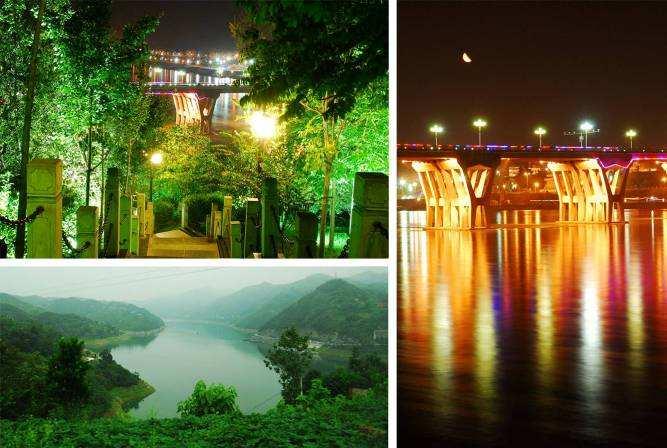 A network of Hanjiang River s tributaries as Yue river, Huangyang river, Fujia river and Ji river crisscrossed the city, together with low mountain relief, hills, terrace, bench and plain, creates
