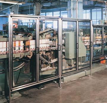 Aluminium guards In some industries there is a preference for