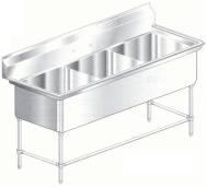 Proper dishwashing of utensils must occur through the use of a three (3) bin sink