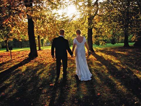 We offer Baslow Hall on an exclusive use basis for Weddings up to 38 people.