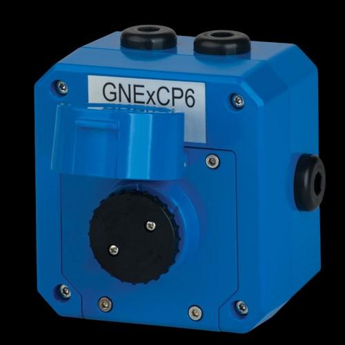 Explosion Proof Call Points GNEx6P6A/GNExCP6B The GNExCP6A/GNExCP6B manual call points are approved for Zone 1, 2, 21 and 22 hazardous areas for the control of fire and gas alarm systems.