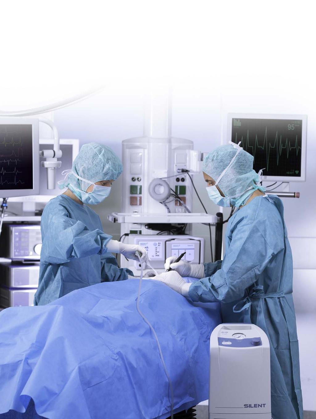 Surgical Suction A universal suction device depends on a high degree of flexibility.