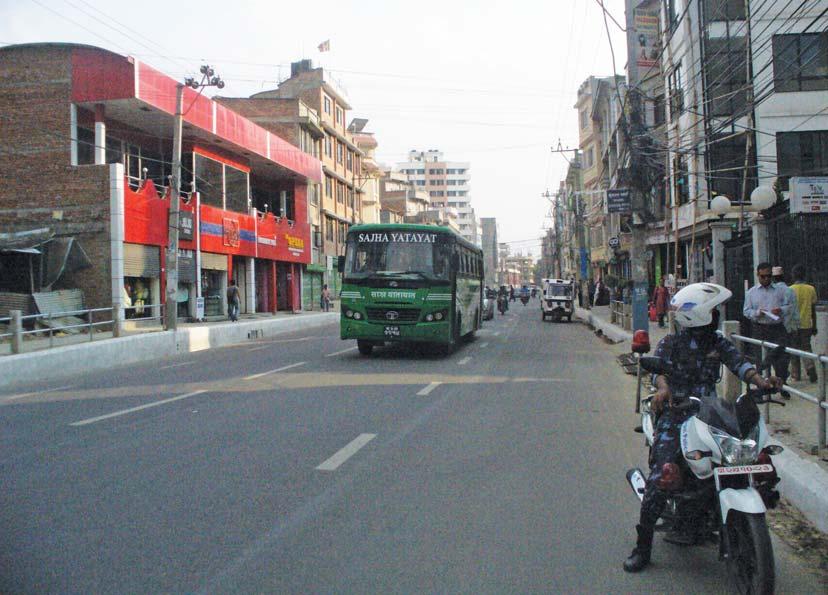"Clean Environment and Economic Prosperity through Floriculture" Better look of the Kathmandu city through road expansion Suggestions for Choice of species in environment friendly approach There are