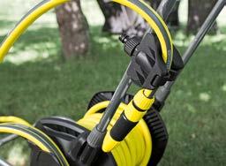 HOSES AND HOSE STORAGE SO THAT NOTHING GETS IN THE WAY OF YOUR GARDEN CARE.