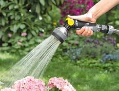 The new drip-proof, multi-functional metal spray gun comes highly recommended in this category. We hope you enjoy watering your garden.