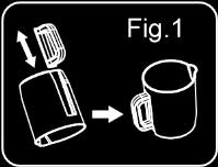 Operating instructions before use 1. Remove all packaging and contents from the main jug of the appliance before use.