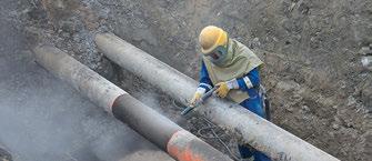 PREPARE PIPE SURFACE 3 1. In the event of adverse weather conditions cover the repair area, if necessary.