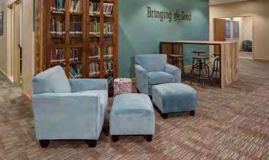 Sarah Jaiteh, Organic Valley workplace and design coordinator, and her team first discovered the unparalleled comfort of Milliken's built-in cushion backing - a benefit that only Milliken offers - by