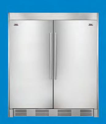 All Refrigerator Easy Clean Stainless Steel Door with Grey Cabinet Frost Free Operation Cold Pro Plus Electronic Controls and Display with Safety Lock High Temperature Alarm Door Ajar Alarm Power