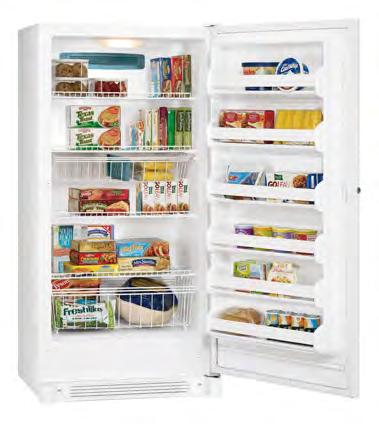 Upright Freezers Frost Free Operation Cold Pro Electronic Controls and Display High Temperature Alarm Door Ajar Alarm Right Door Swing 4 Wire Shelves 3 Adjustable Shelf Organizers (MUFF21) 2