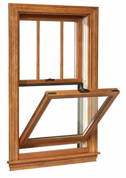 VERSATILE OPERATION, CLASSIC DESIGN Our Signature Series double hung windows boast innovative design and increased comfort in every