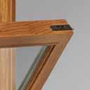 Sophisticated and Secure Our double hung windows feature top-of-the-line locking hardware available in a variety of finishes to