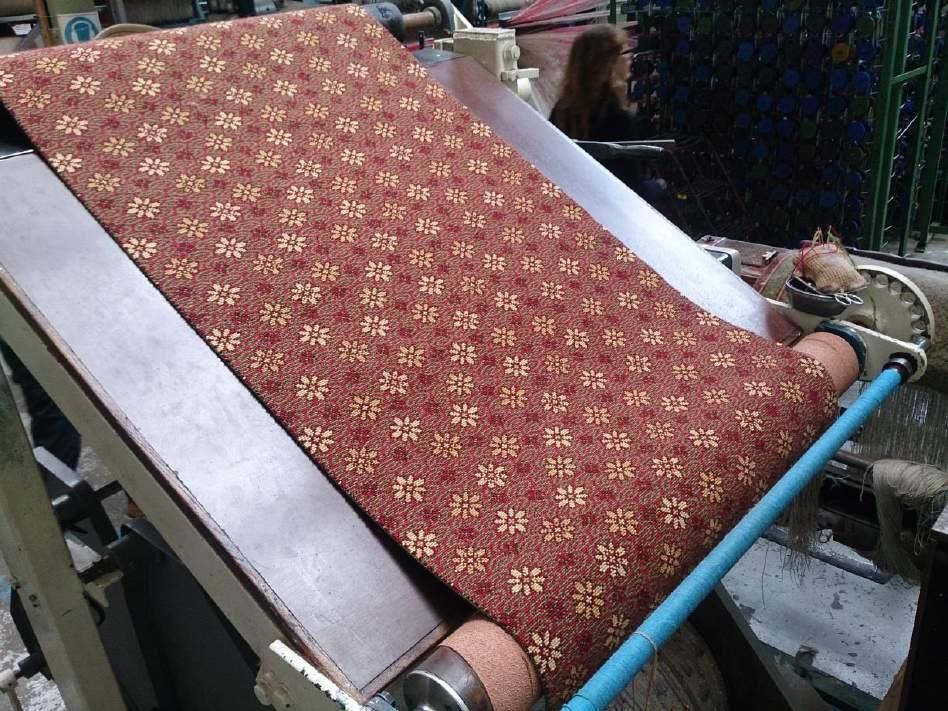 All our carpets were woven in West Yorkshire by