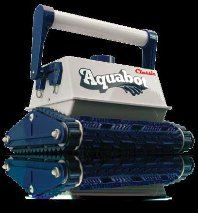 CLASSIC AQUABOT CLASSIC THE ONE, THE ONLY Aquabot Classic is our traditional cleaner that is engineered to clean your in-ground pool bottom as well as the walls and waterline.