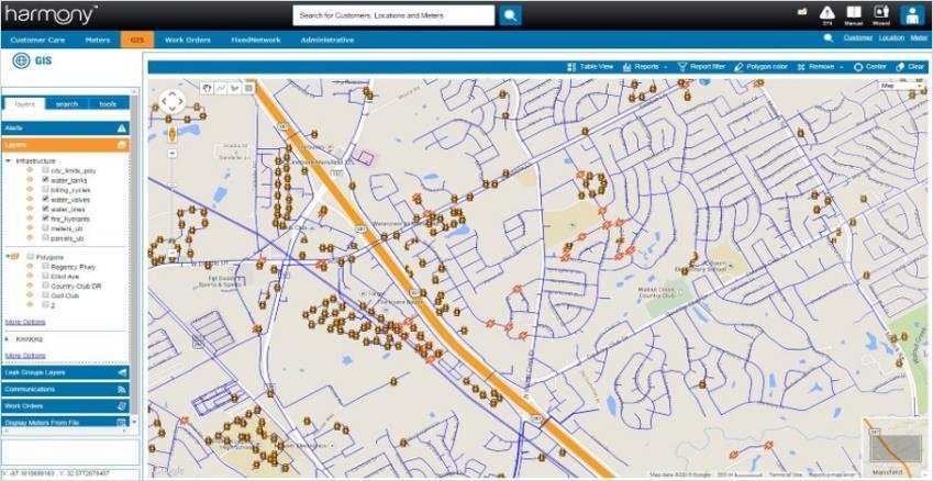 Town of Williamston Next Steps GIS Mapping Integrated with Town GIS Water Map Meter Location Available in