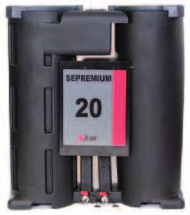 SEPREMIUM 20 SEPREMIUM 20 Oil/water separator for compressor capacities up to 20m 3 /min PRODUCT FEATURES As condensate flows in to the SEPREMIUM, the oil is filtered out through various filtration