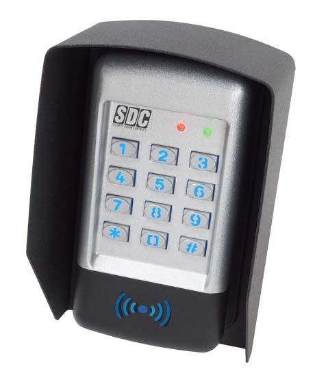 keypads with Privacy Shroud are designed to control access of a single entry point for facilities