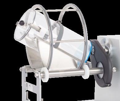 ERWEKA DKM Double Cone Mixer The Double Cone Mixer allows mixing of free flowing powders and granules.